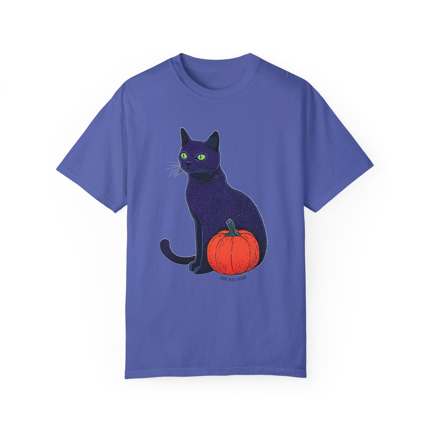 Black Cat Halloween T-Shirt