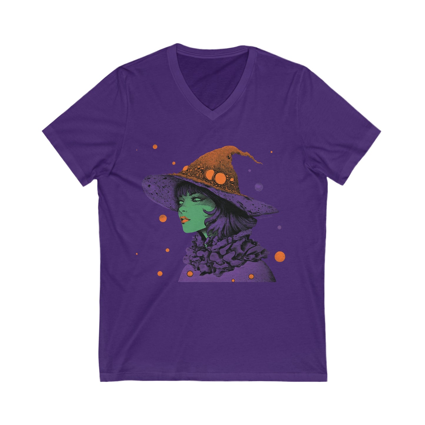 Green Witch V-Neck Tee