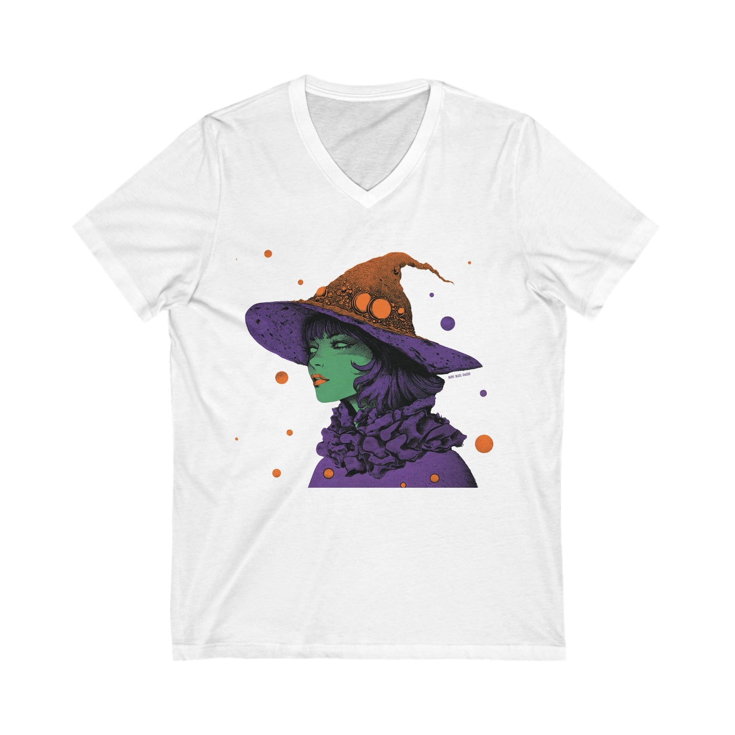 Green Witch V-Neck Tee