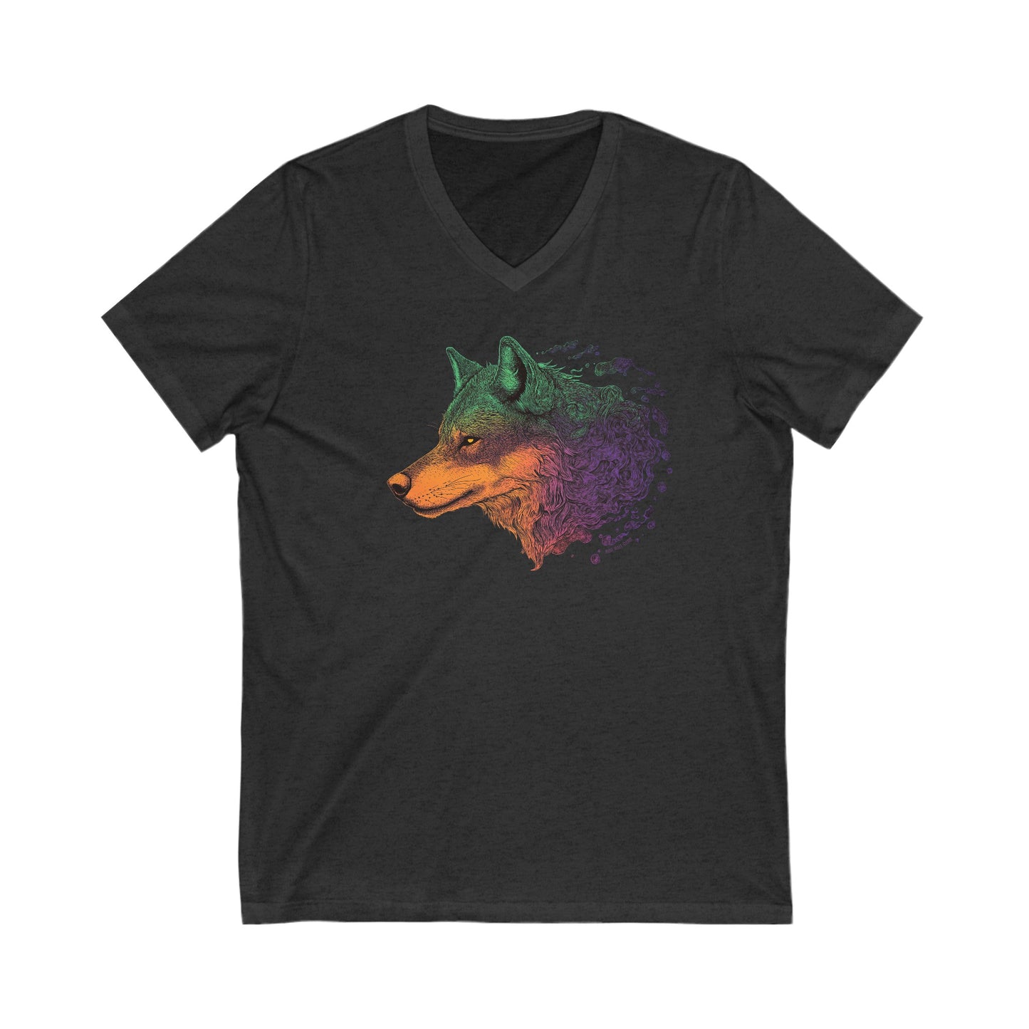 Spirit Wolf V-Neck Tee