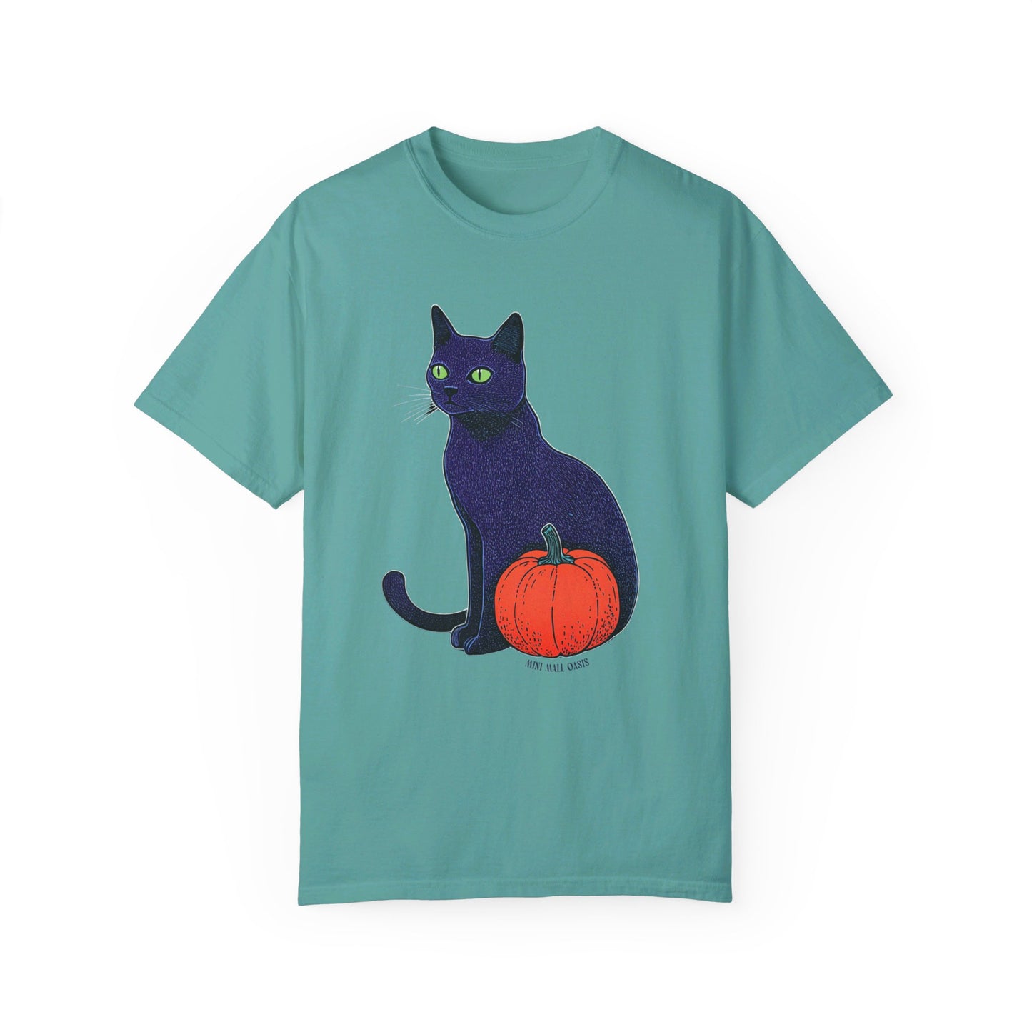 Black Cat Halloween T-Shirt