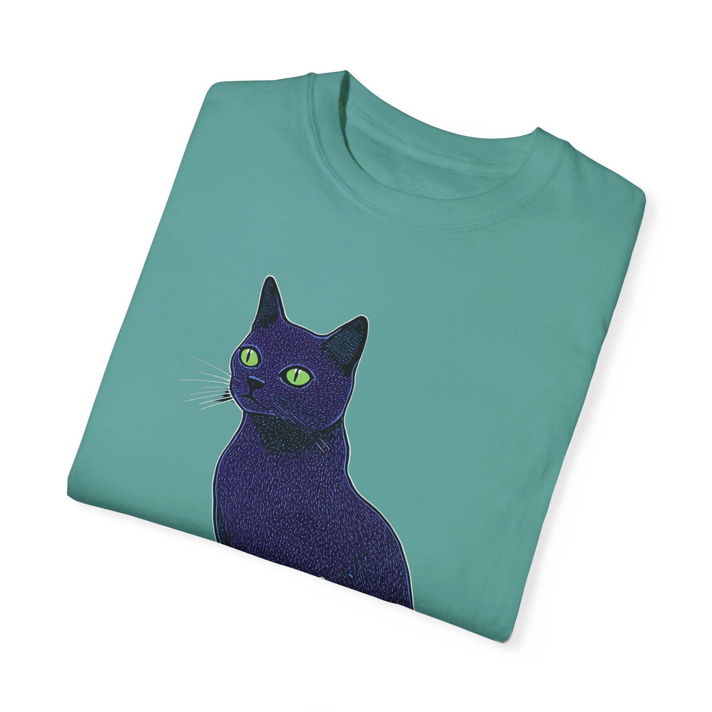 Black Cat Halloween T-Shirt