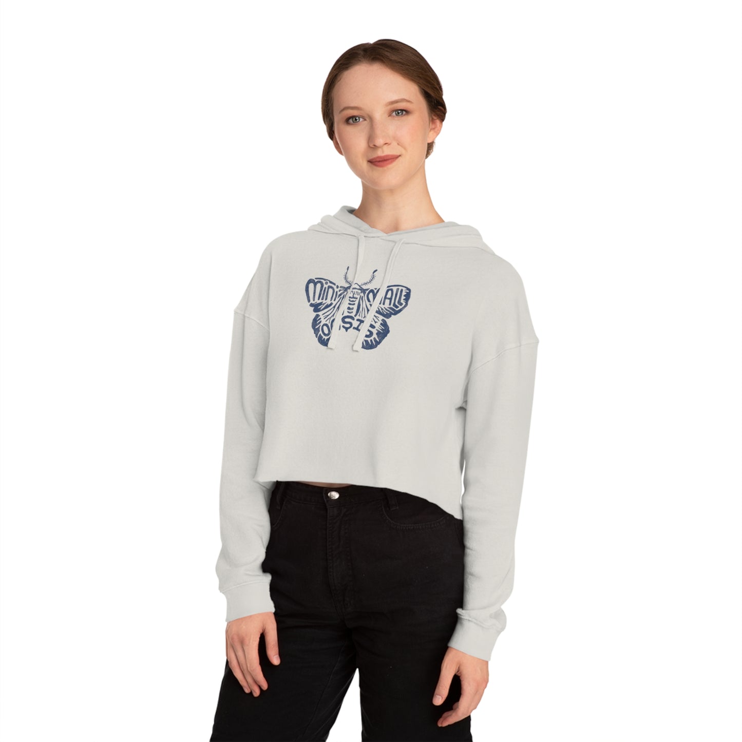 Moth Women’s Cropped Hoodie